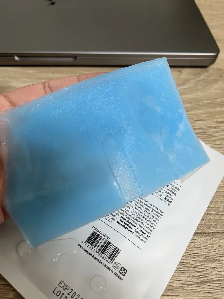 霓淨思-超爆水透亮煥白面膜開箱